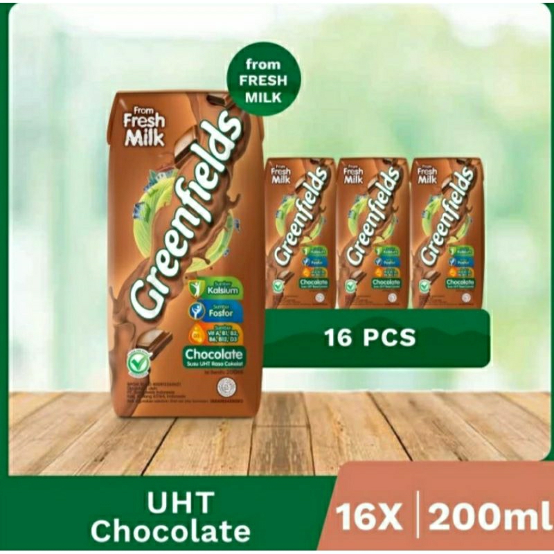 

Susu UHT Greenfields 200ml - [200ml/32 pcs]