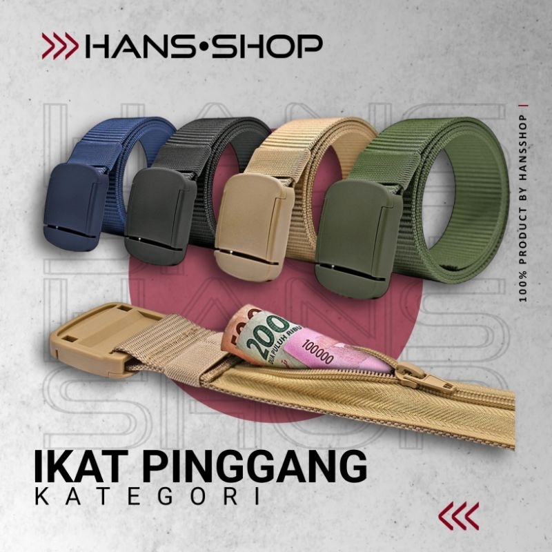 IKAT PINGGANG / GESPER Pria Tactical Military Sabuk Nylon Terbaru