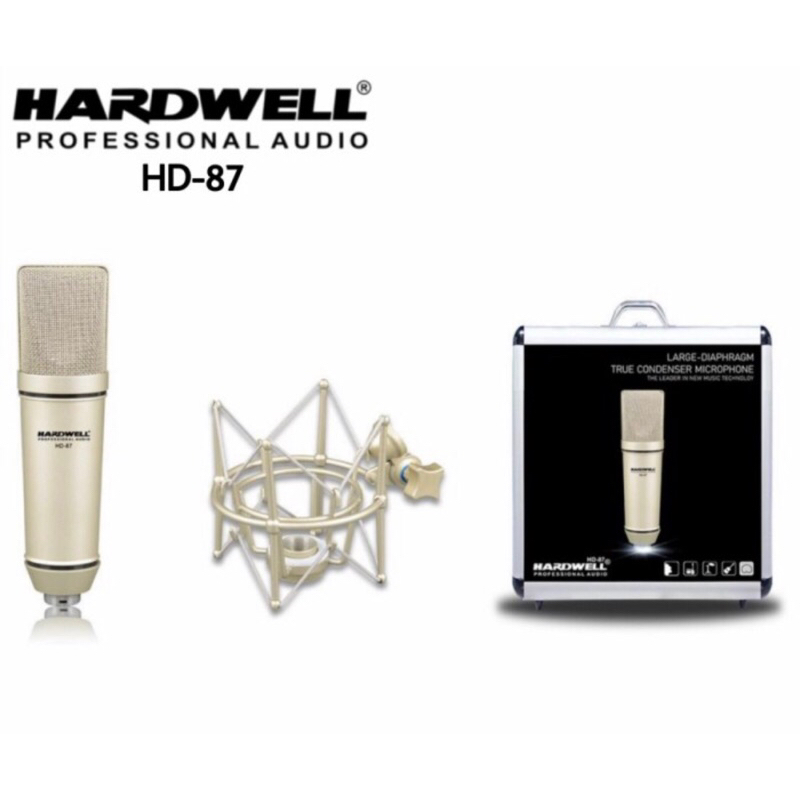 Mic hardwell HD 87 mic condenser original