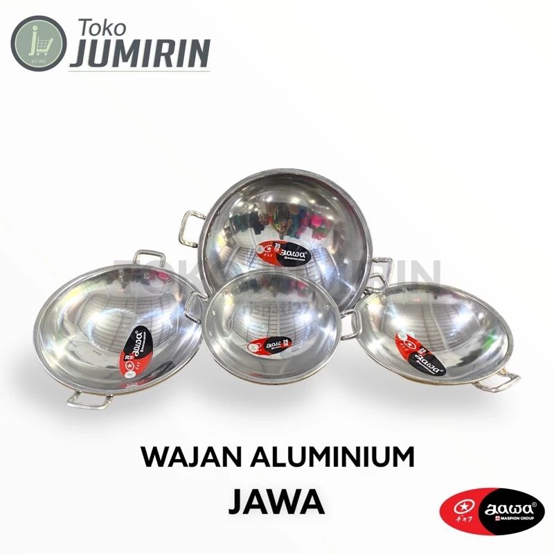 wajan/penggorengan bahan aluminium jawa