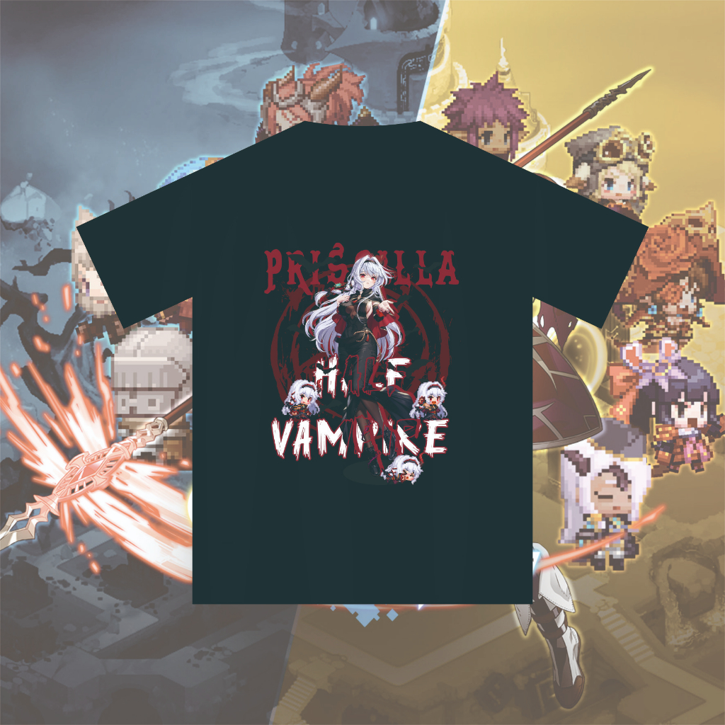 Kaos Guardian Tales Priscilla Cotton Combed 30s