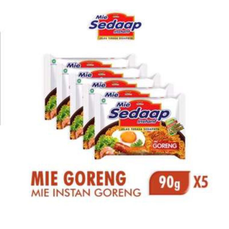 

Mie Sedap Goreng Mie Instant paket 5PCS