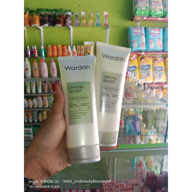 cuci muka wardah