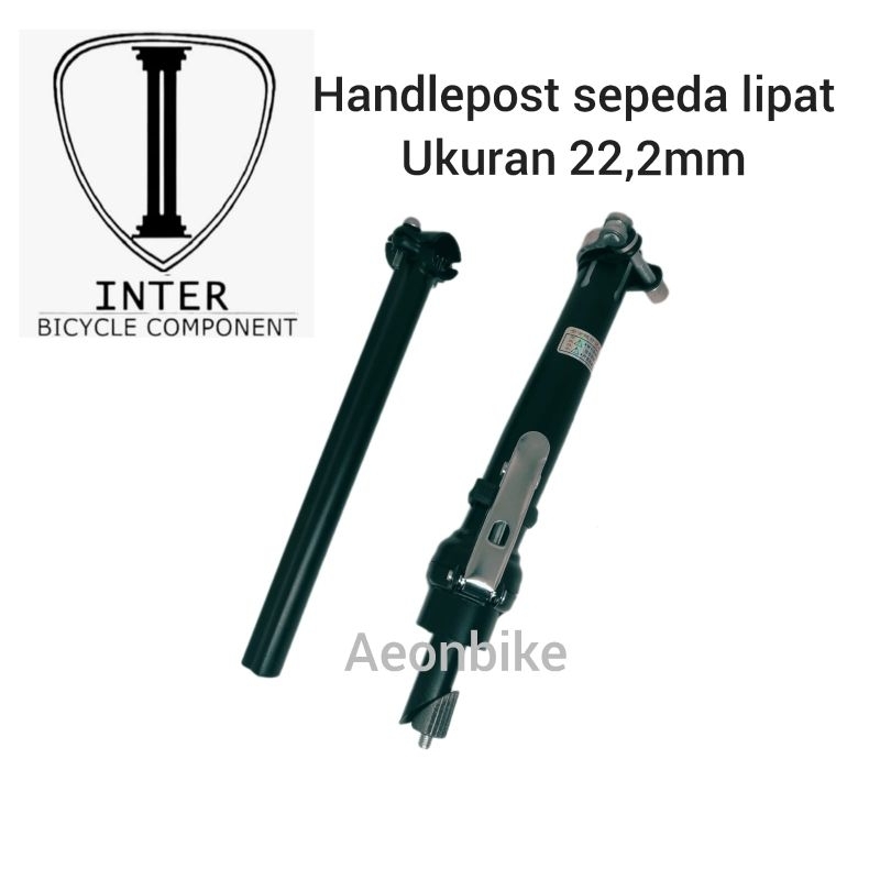 handlepost sepeda lipat ukuran 22,2mm standar,tiang stang sepeda lipat,stem minion,stem sepeda lipat