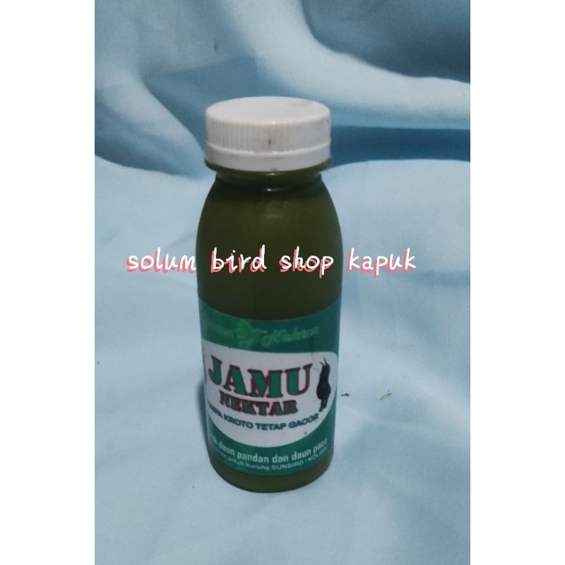 JAMU NEKTAR 110ml.. tanpa kroto tetep gacor
