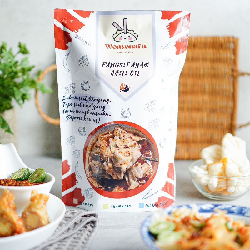 

Pangsit Ayam Chili Oil