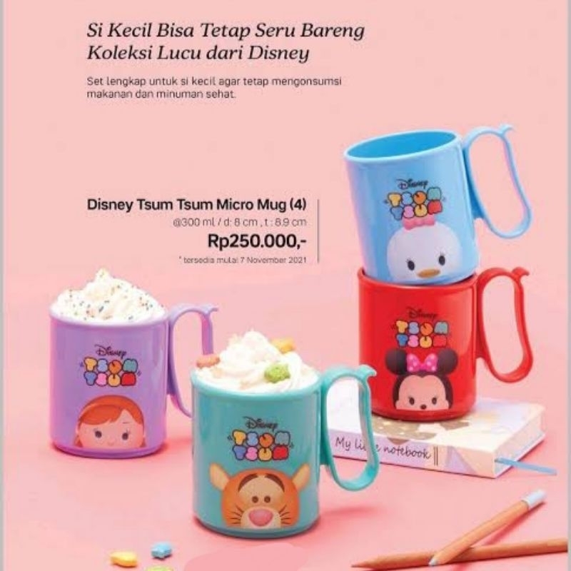 Mug Tupperware Disney Tsum tsum - Family - Hello Kitty