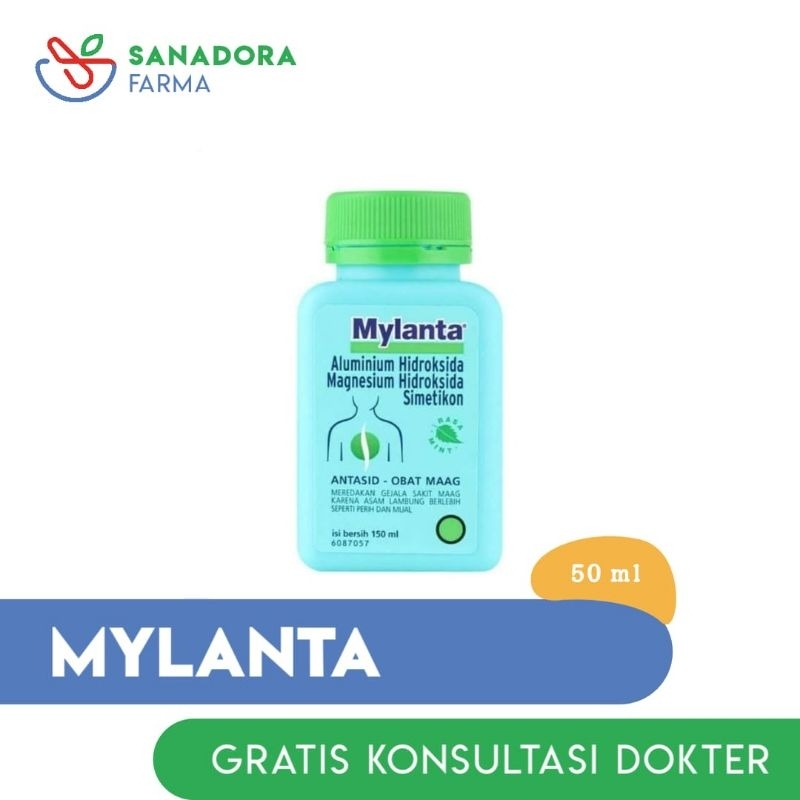 MYLANTA TABLET & SYRUP - Obat Asam Lambung