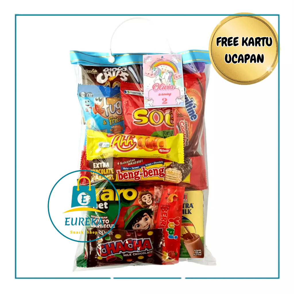 

Paket Snack Ulang Tahun Anak (Paket 24) / Paket Parcel Ulang Tahun Anak / Paket Bingkisan Ulang Tahun Anak / Paket Hampers Ulang Tahun Anak / Snack Ultah Anak / Parcel Ultah Anak / Bingkisan Ultah Anak / Hampers Ultah Anak