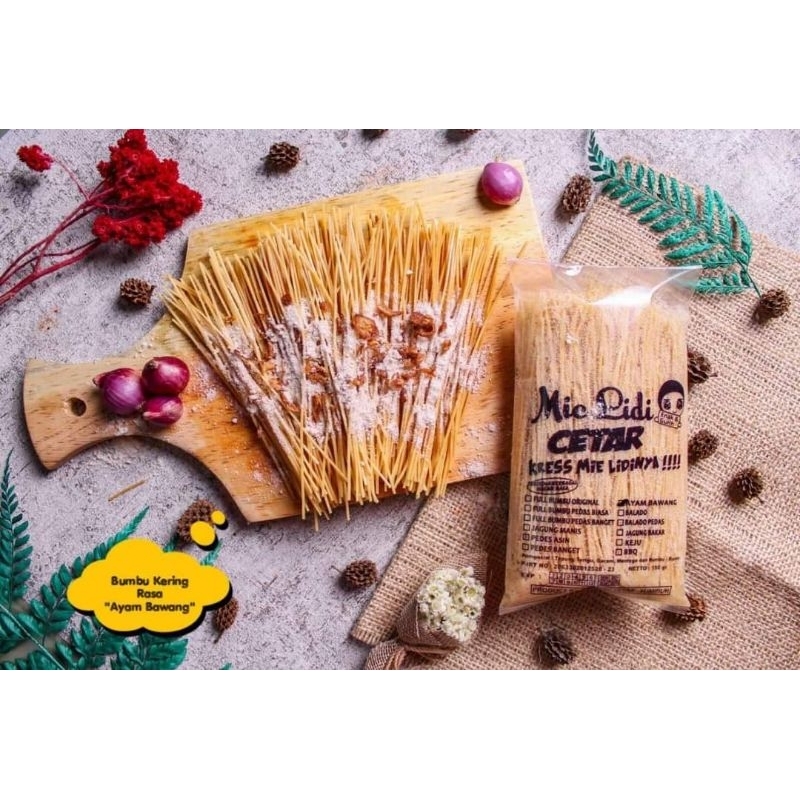 

Mie Lidi Bumbu Kering