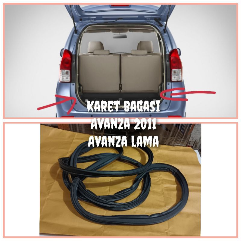 karet bagasi avanza