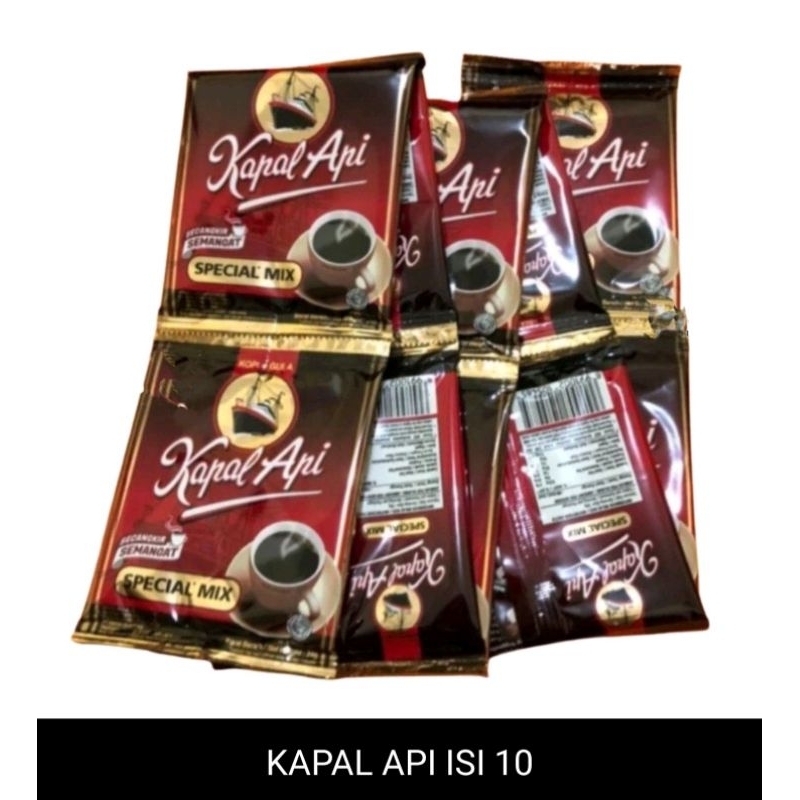 

Kapal Api Kopi Bubuk Instant Spesial Mix Sashet 10x23g