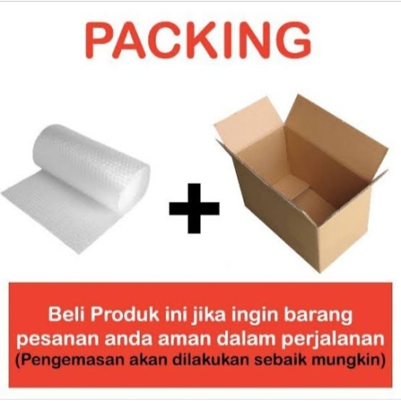

packing extra dus + bublewrap