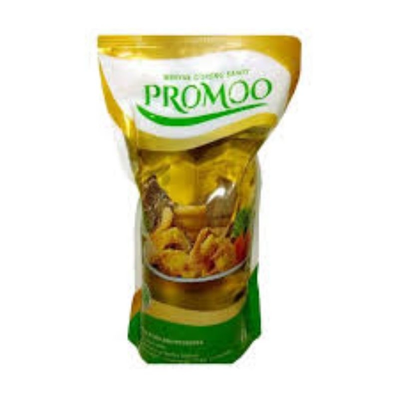 

Minyak Goreng Promoo kemasan pouch 1 liter/1000 ml