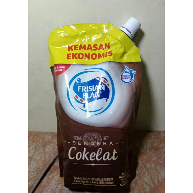 

Susu Frisian Flag Coklat Kemasan Besar (545ml)