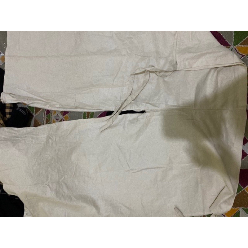 SARATO - Gia Wrap Pants / Celana Lilit Kulot Linen Premium [NEW]