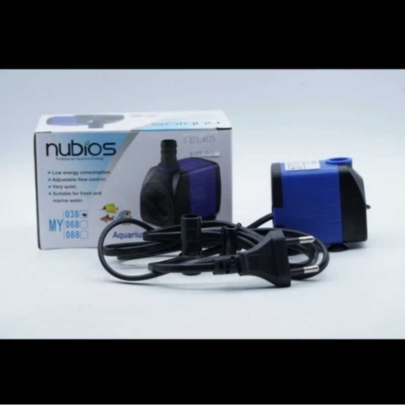Nubios MY-038 Pompa Celup Aquarium Aquascape Mini Water Pump Submersible pump water pumps safety sta