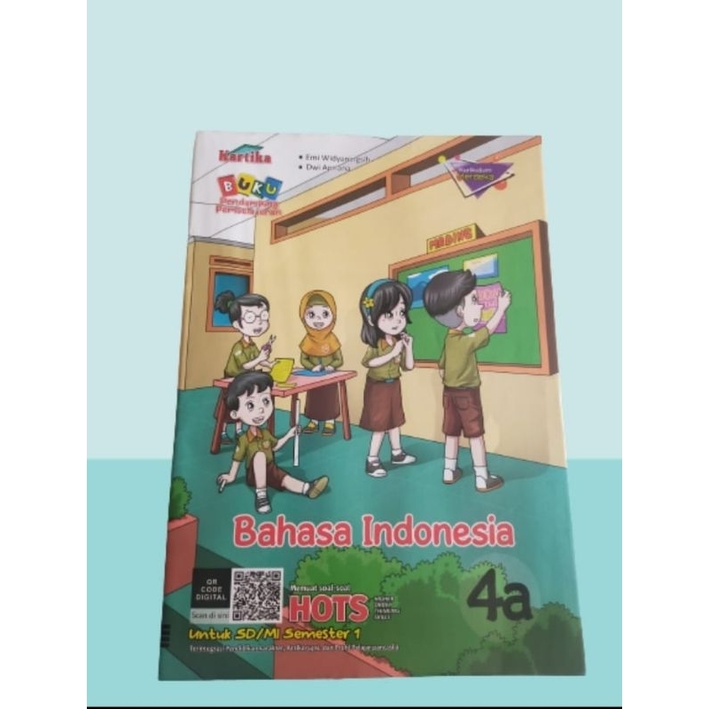 LKS bahasa Indonesia kurikulum merdeka kelas 4 semester 1 penerbit Grahadi