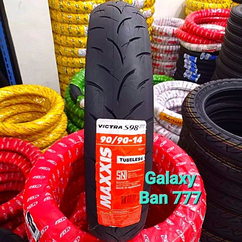 Ban Motor Maxxis 90/90-14 Victra Tubeless Ban Motor Matic Beat Mio Lexi