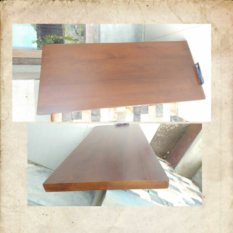 top table kayu jati