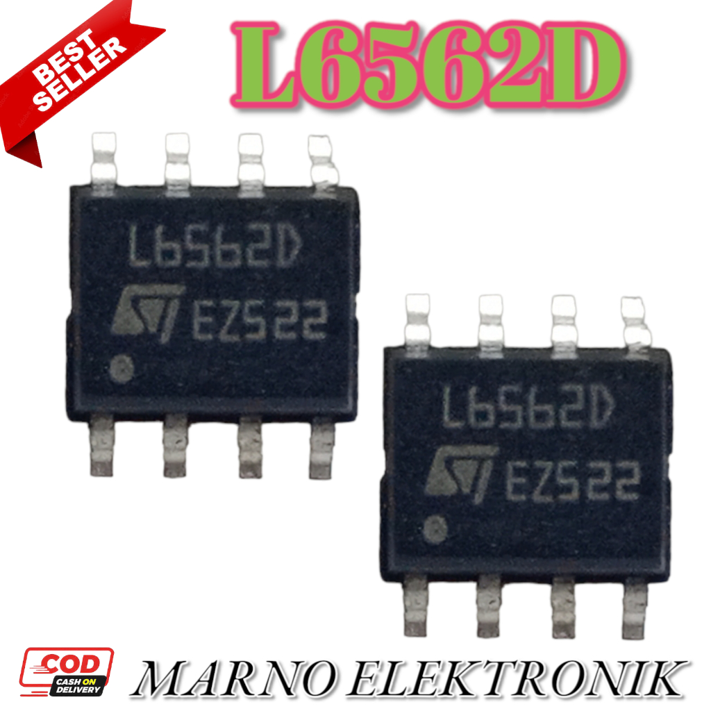 IC L6562 L 6562 L-6562 SMD ASLI ORI ORIGINAL