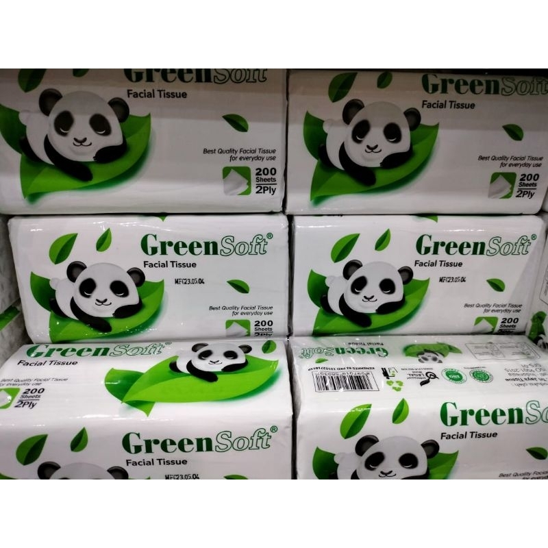 TISU GREEN SOFT 200 SHEET