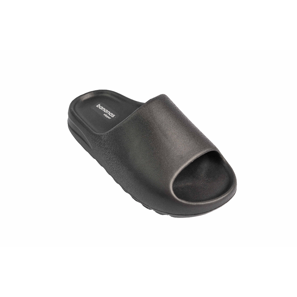 Bananas Slipper Sandal YZ Slides Black Unisex