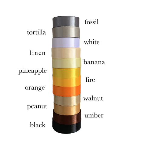 

pita satin 2.5 cm / 1 inch per roll 20 yard 18,5 meter