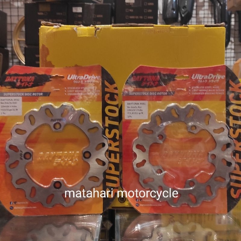 disc daytona pcx 150 pcx 160 depan blkg