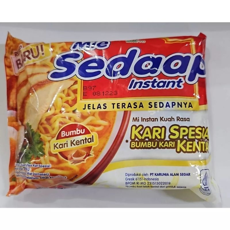 

mie sedap kari spesial