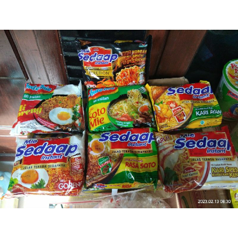 

Mie Sedaap atau Indomie 5 pc