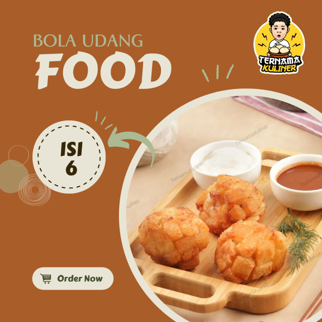 

Bola Udang Isi 6 - Saus Pedas | Ternama Kuliner