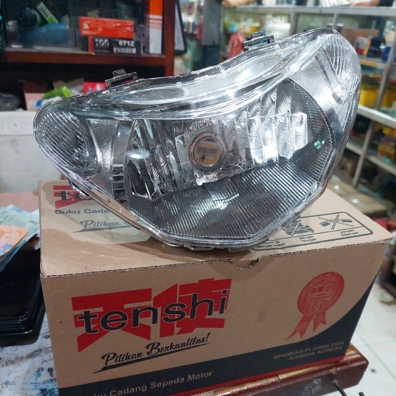lampu depan mio sporty smile / reflektor depan mio sporty