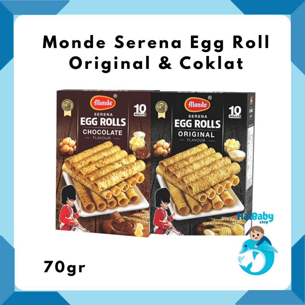 

Monde Serena Egg Roll Original & Coklat