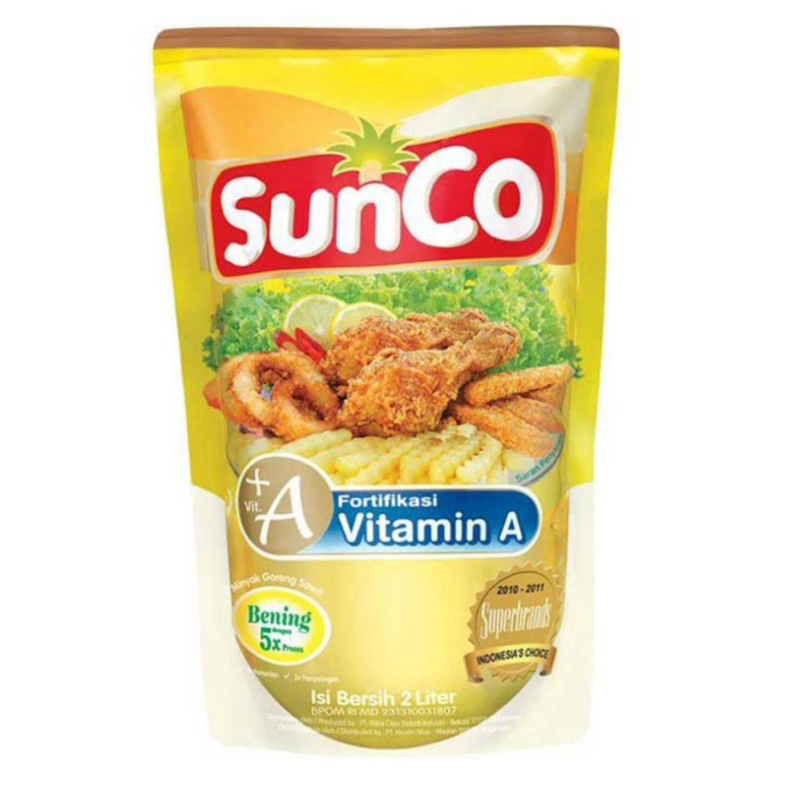 

SunCo minyak goreng 2lt