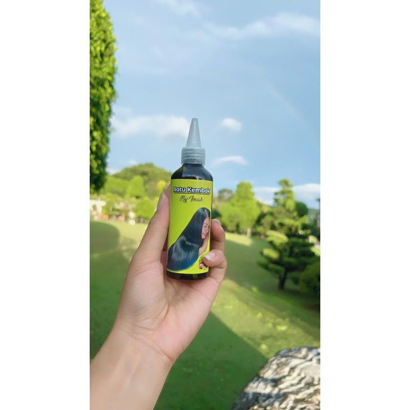 MINYAK KEMIRI BAKAR BY IMAH ASLI 100ML PERAWATAN RAMBUT MENUTRISI RAMBUT