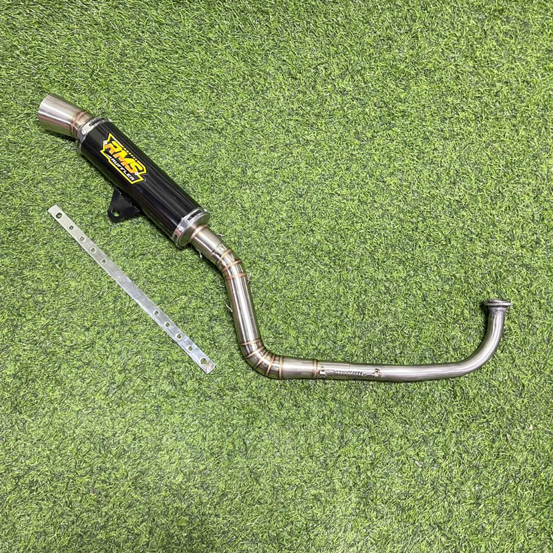 knalpot rms vario 125 vario 150 bulat black samlong cobra inlet 38 original 100%