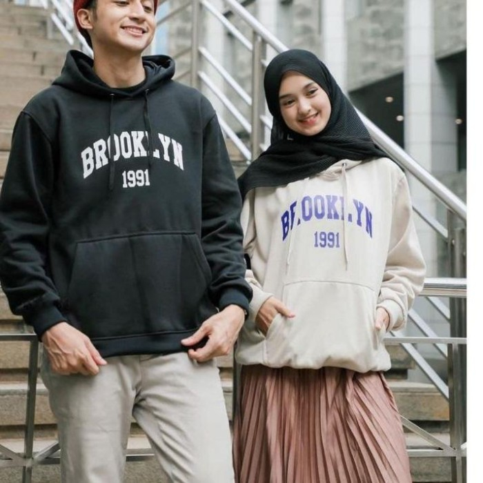 BROOKLYN 1991 Sweater Hoodie II Jumper hoodie BROOKLYN 1991 ( Pria & Wanita )