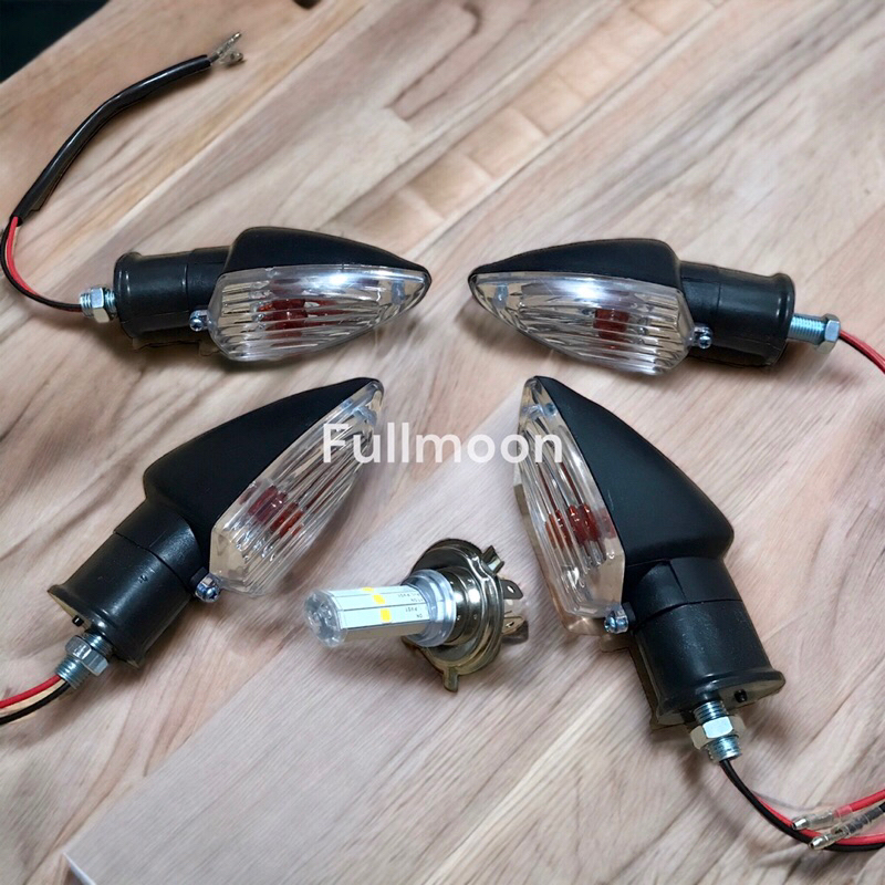 lampu depan vixion new led dan sen vixion new standar depan belakang