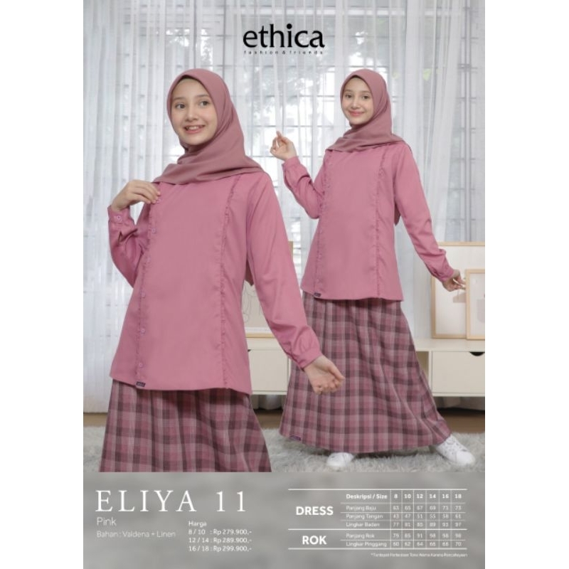 Ethica Eliya 11 pink blue green