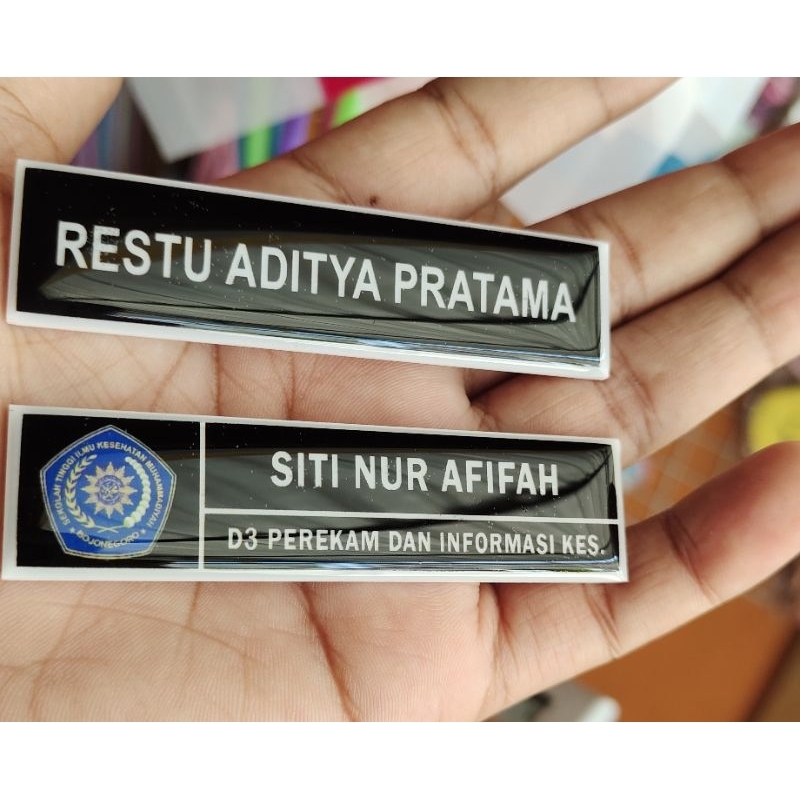 

NAME TAG / NAMA DADA LICAL