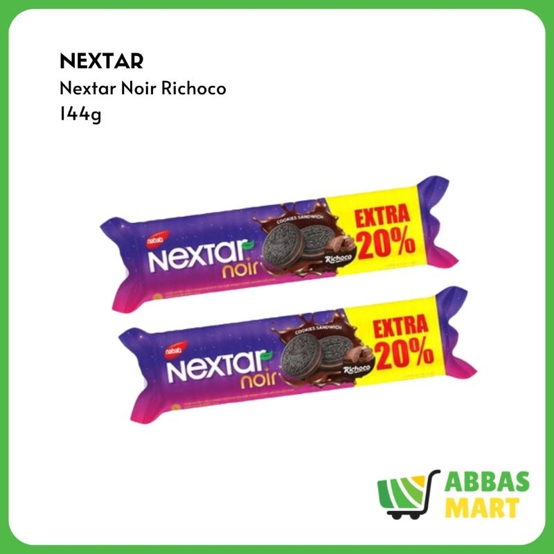 

Nextar Noir Richoco Cookies Sandwich 144gr