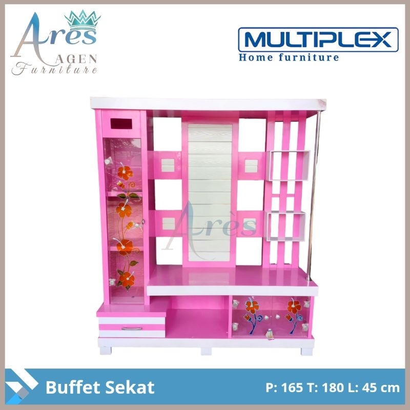 Buffet Tv Minimalis / Lemari Tv / Buffet Sekat / Buffet Minimalis Termurah Cirebon