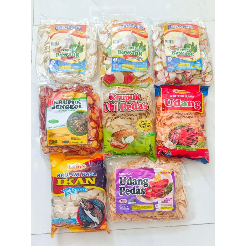 

Kerupuk Hendry 500gr
