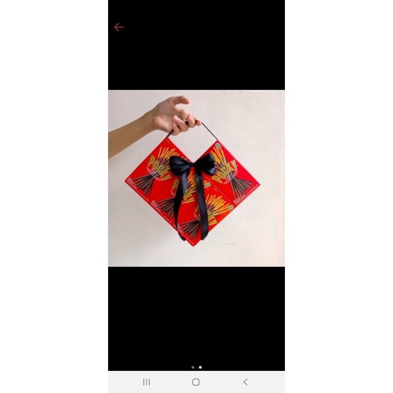 

buket snack pocky/kado ulang tahun/buket/aniv
