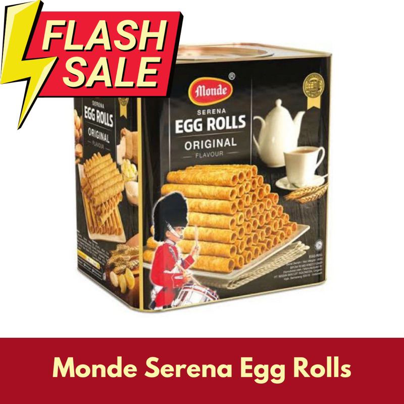 

PROMO!! Monde Egg Rolls Original Kaleng