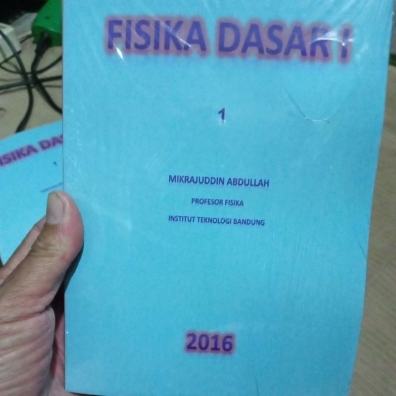 buku fisika dasar 1 jilid 1 by mikrajuddin abdullah ITB