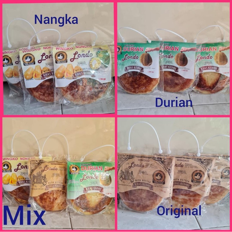 

Wingko londo/wingko babat all varian khas kediri