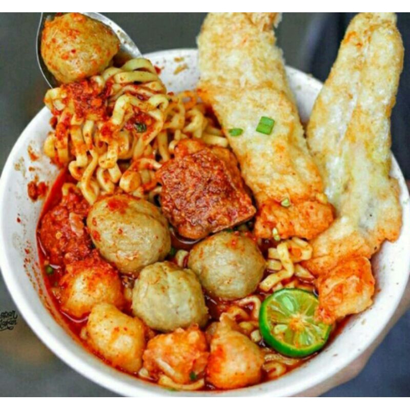 

Baso Aci instan dengan toping terlengkap