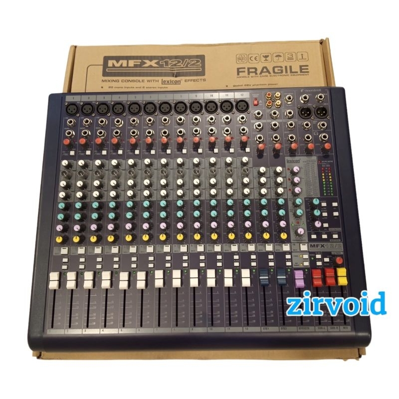 SOUNDCRAFT MFX12 AUDIO MIXER 12 CHANNEL MFX12/2 MFX 12